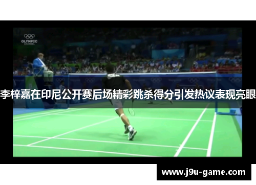 李梓嘉在印尼公开赛后场精彩跳杀得分引发热议表现亮眼
